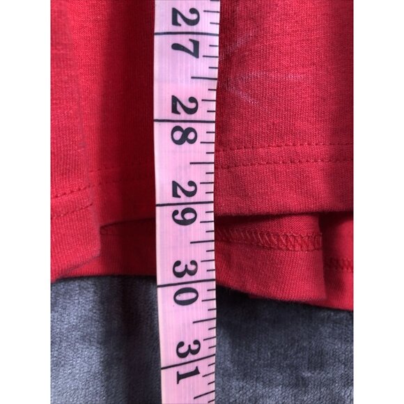 Mens Fly Shirt Society Gold Graphic Red Size L - Picture 6 of 8